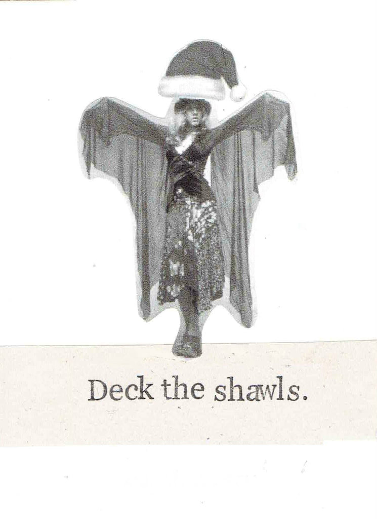 Deck The Shawls Stevie Nicks Holiday Card