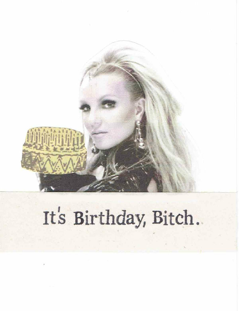 It's Birthday, Britney Birthday Card