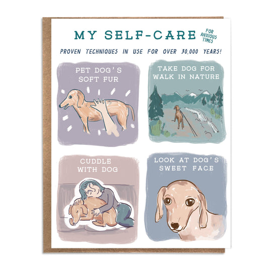 My Self-Care -  Funny Greeting Card