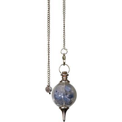 Sephoroton Pendulum with Selenite and Angelite Guidance