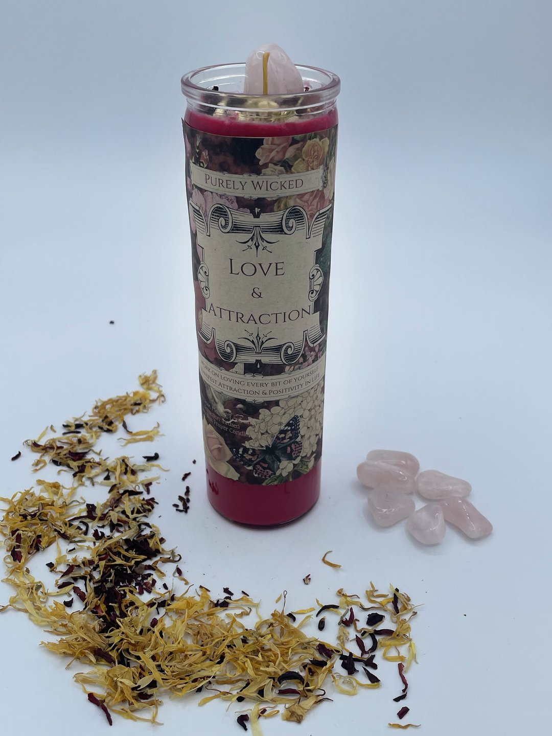 Pillar Prayer Candle - Love and Attraction