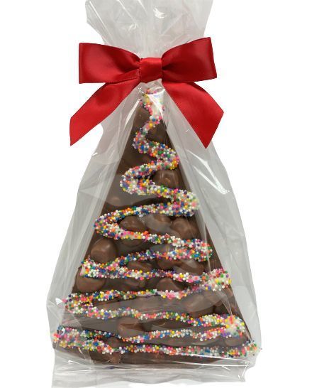 Festive Chocolate Pizza Slice