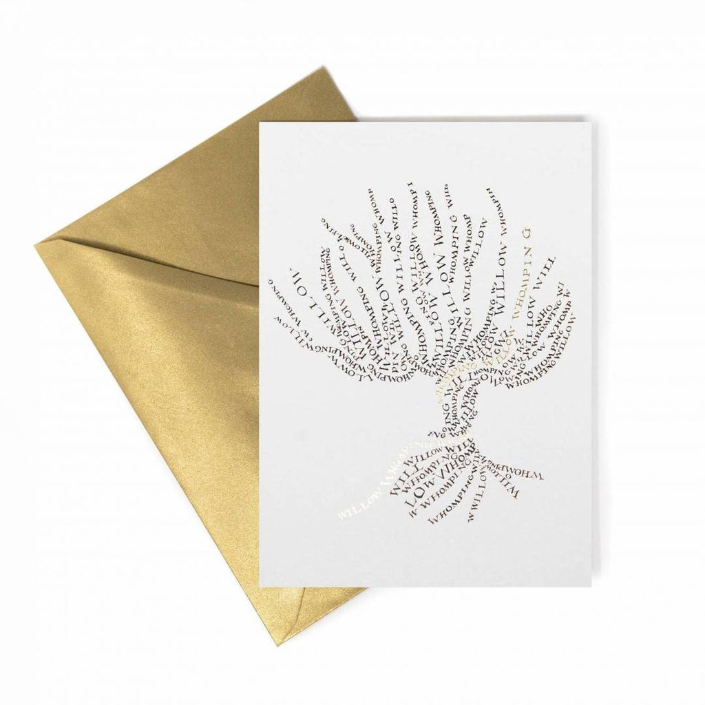 Whomping Willow Greeting Card