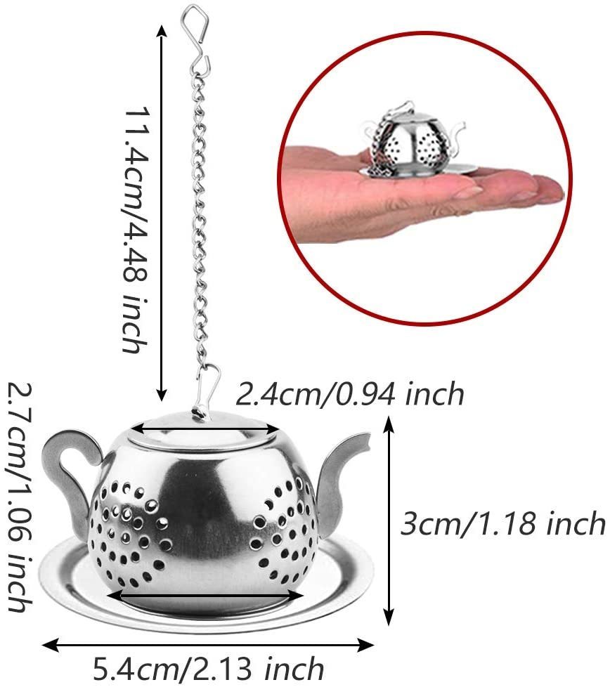 Mini Teapot Loose Leaf Tea Infuser