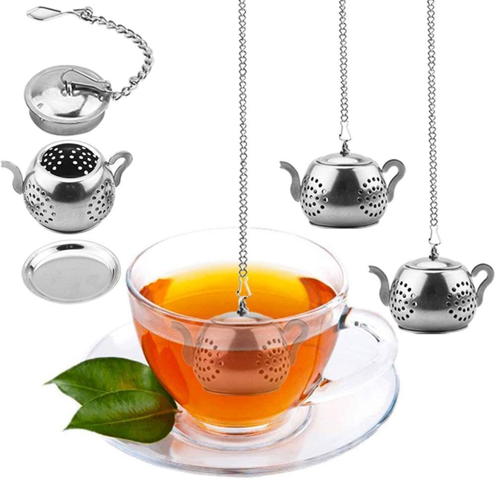 Mini Teapot Loose Leaf Tea Infuser