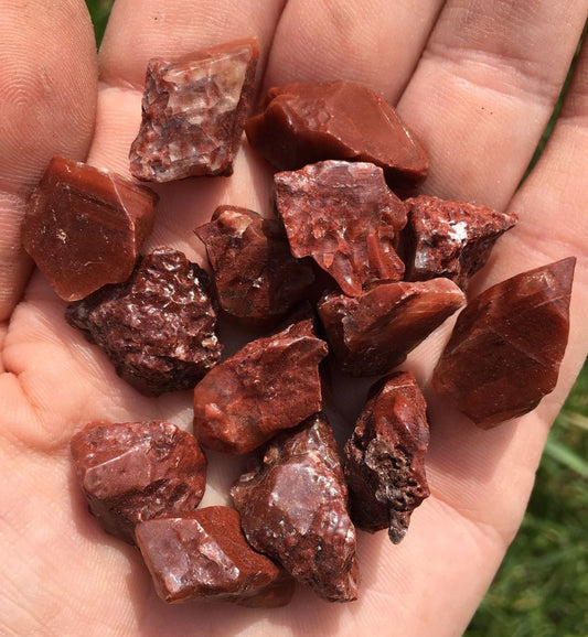 Red Calcite - Raw