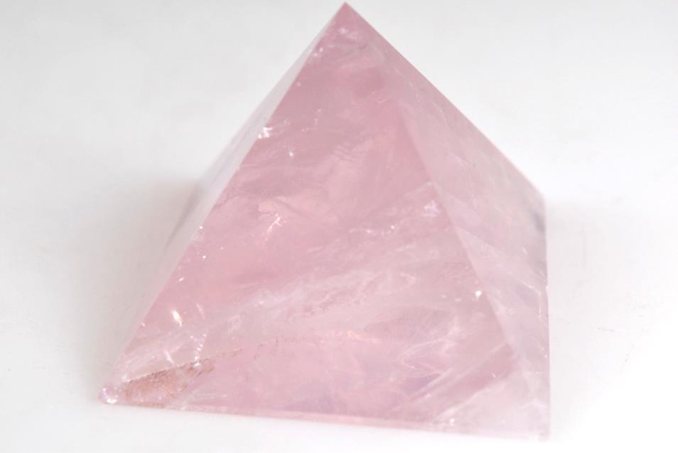 Rose Quartz Pyramid