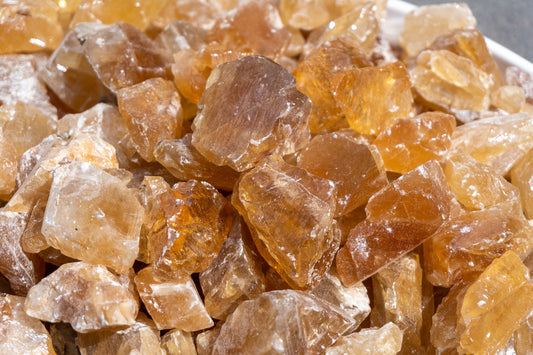 Honey Calcite - Raw