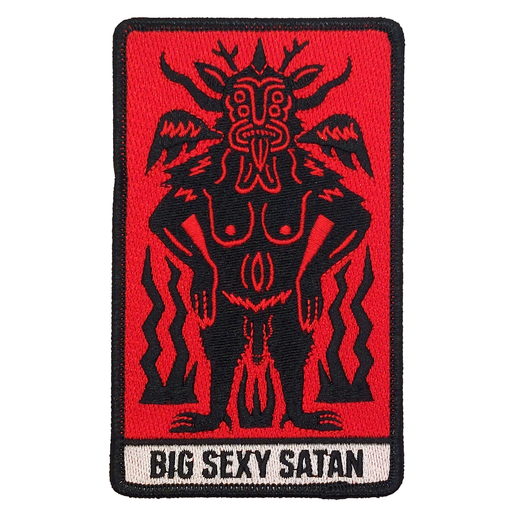 Big Sexy Satan Embroidered Patch