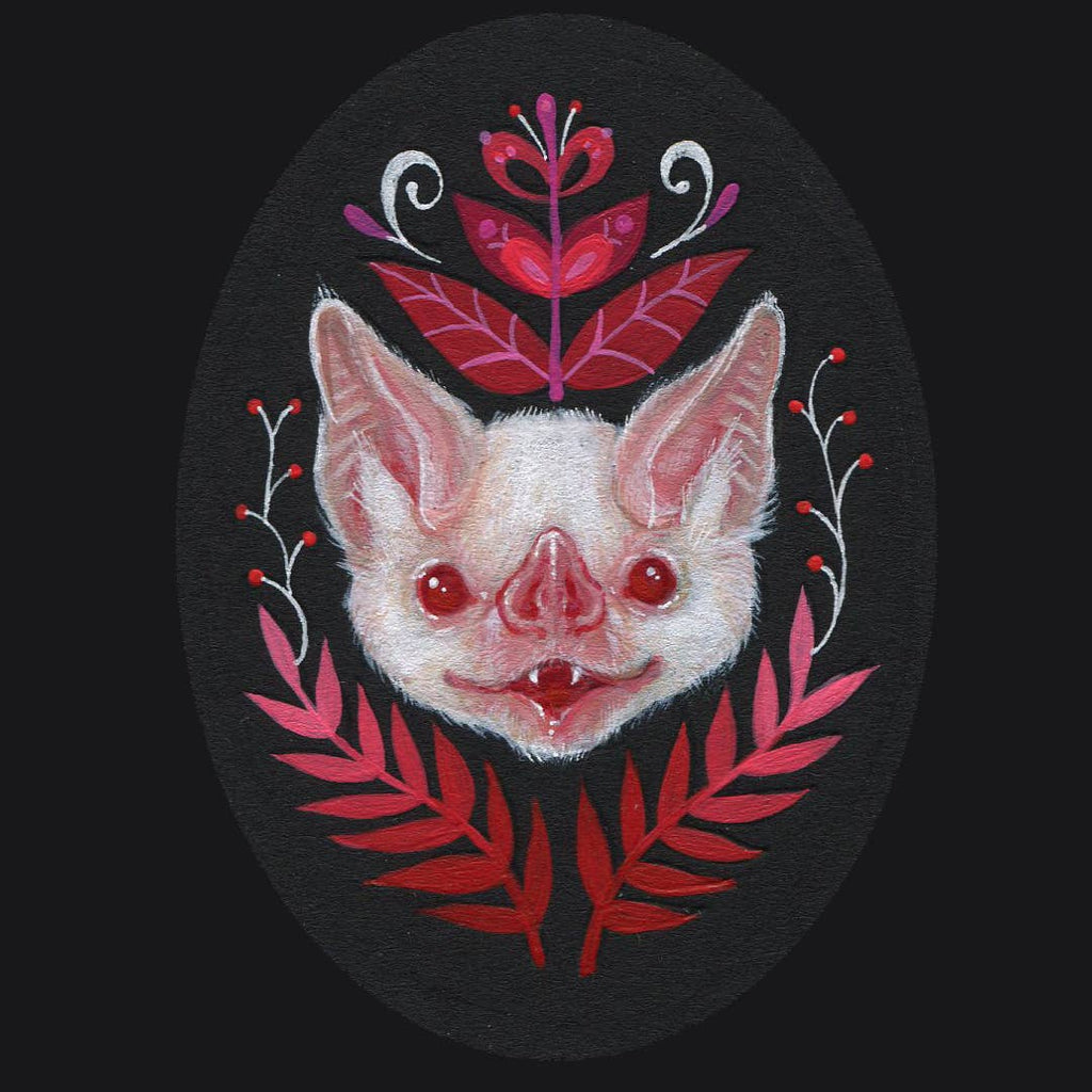Pinky Bat Art Print