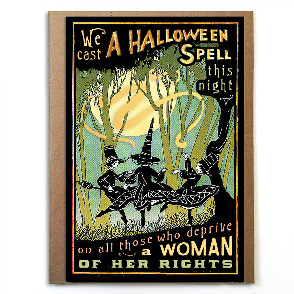 Feminist Halloween Card