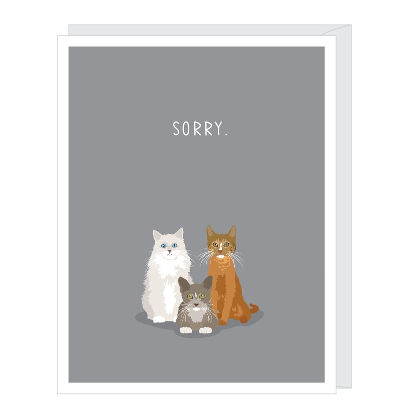 Cat Sympathy Card