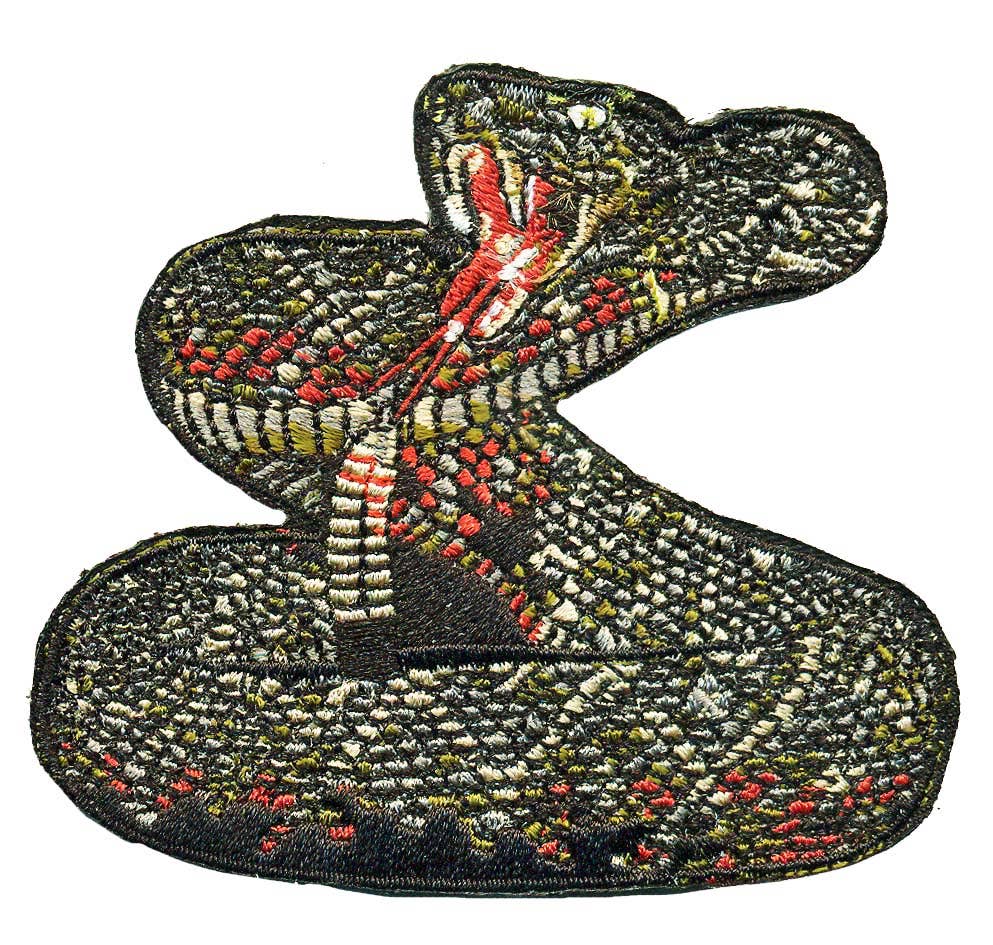 Rattlesnake Animal Patch - Iron-on