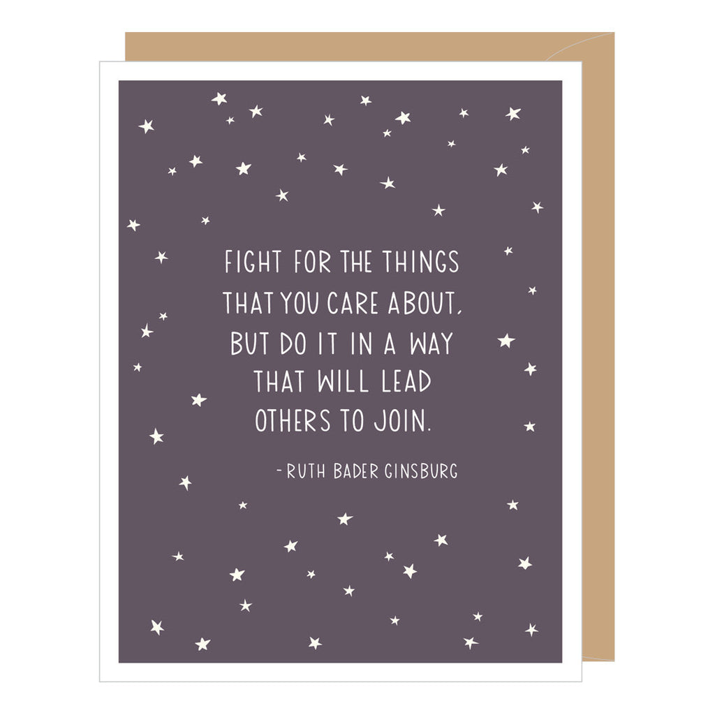 Fight To Lead Greeting Card