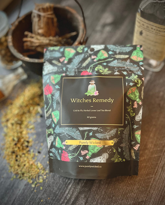 Organic Tea Blend - Witches Remedy Cold & Flu  60g