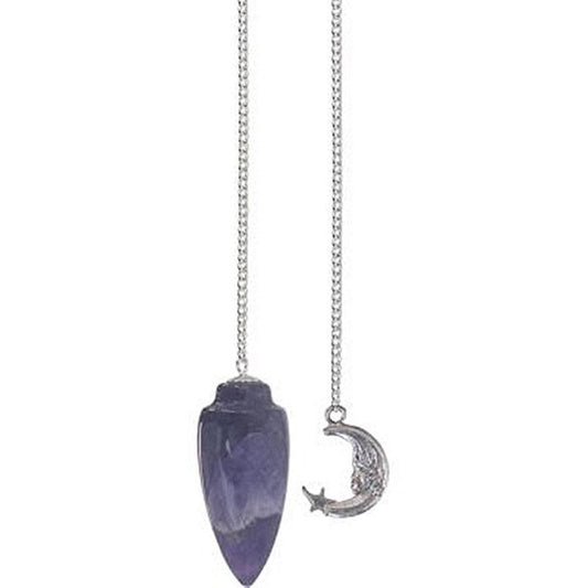 Pendulum Amethyst & Moon