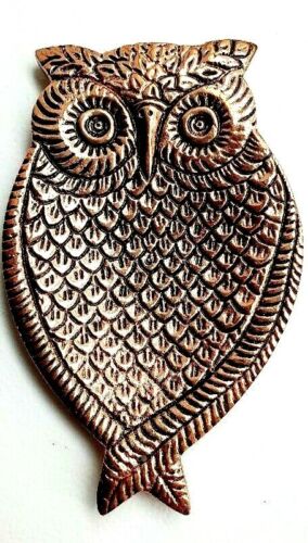 Copper Owl Incense Holder