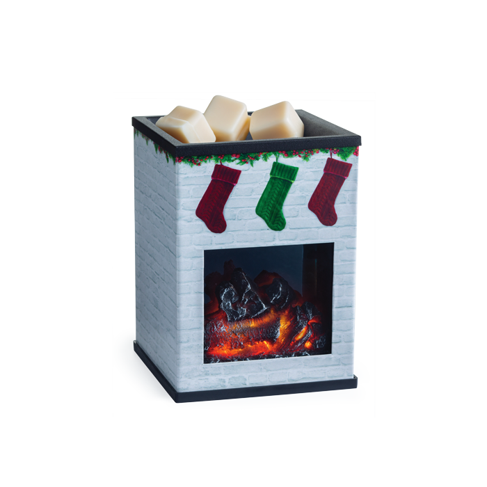 Holiday Fireplace Wax Warmer