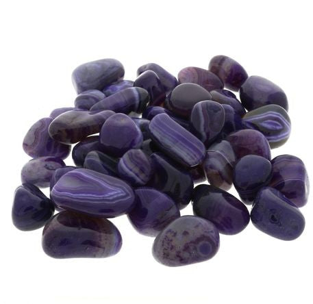 Purple Banded Agate (Large) - Smooth