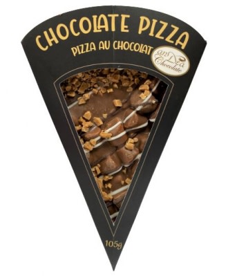 Chocolate Taffy Pizza Slice